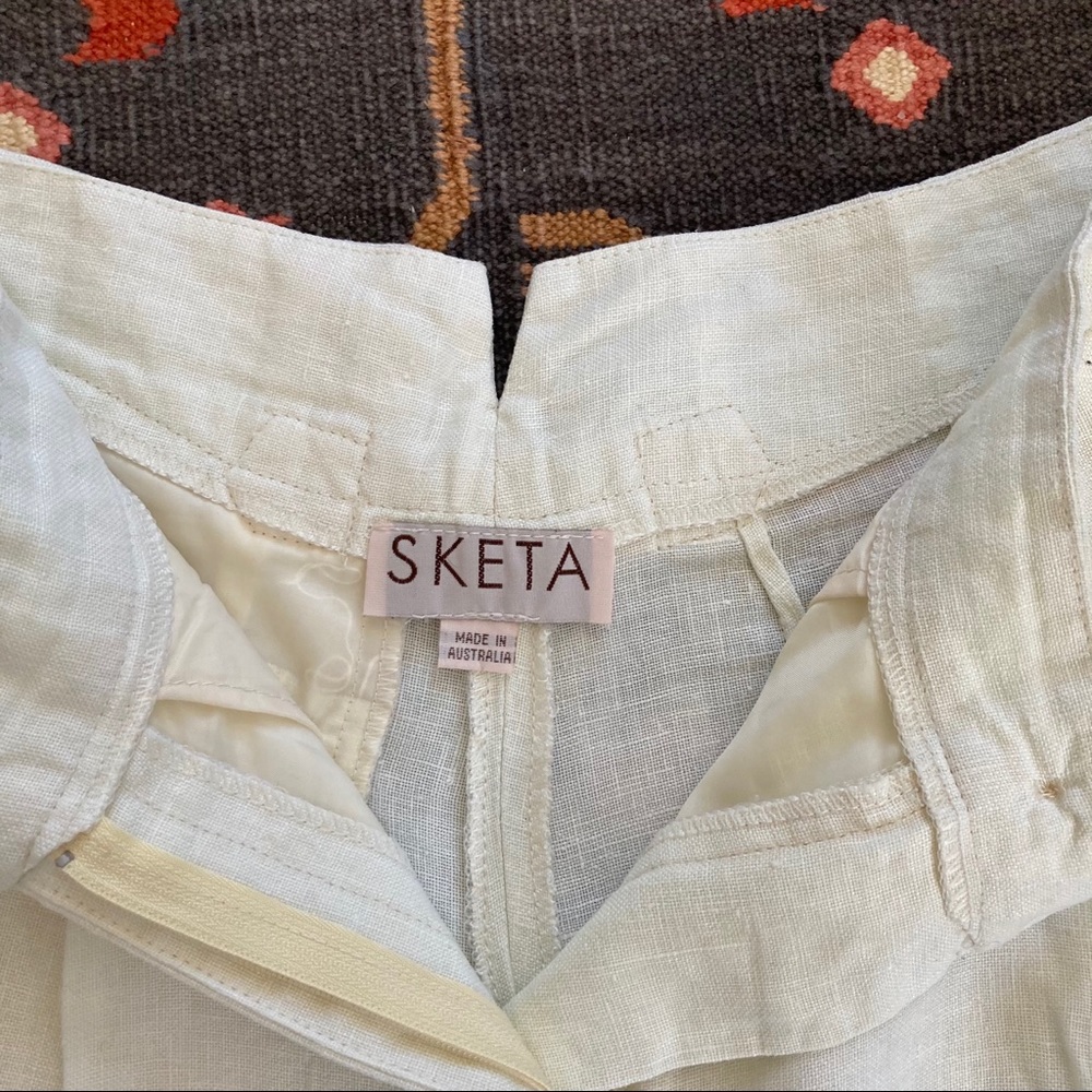 Vintage Linen Shorts - Picture 7 of 10